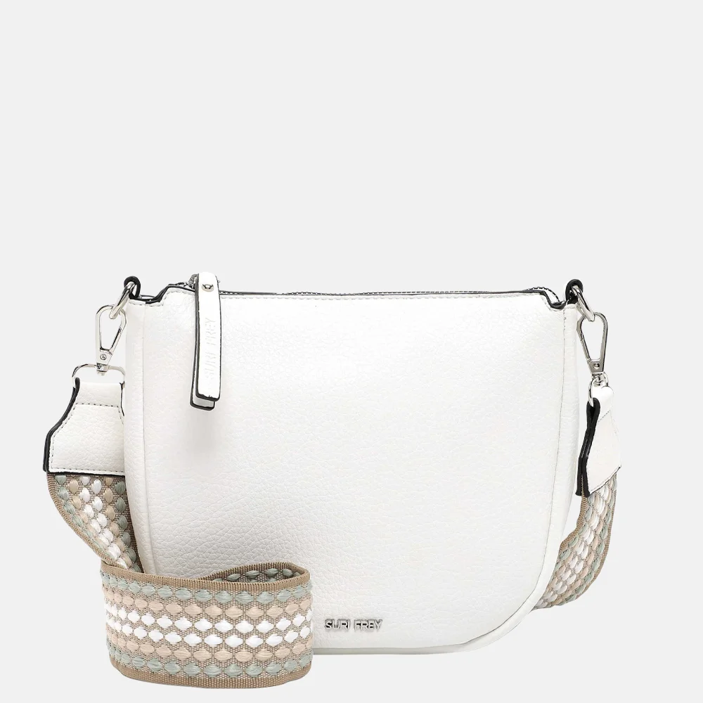 Suri Frey Laury crossbody tas white